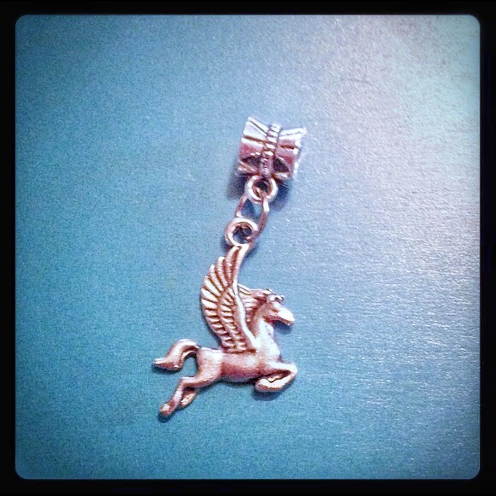 Pegasus charm fits pandora bracelet